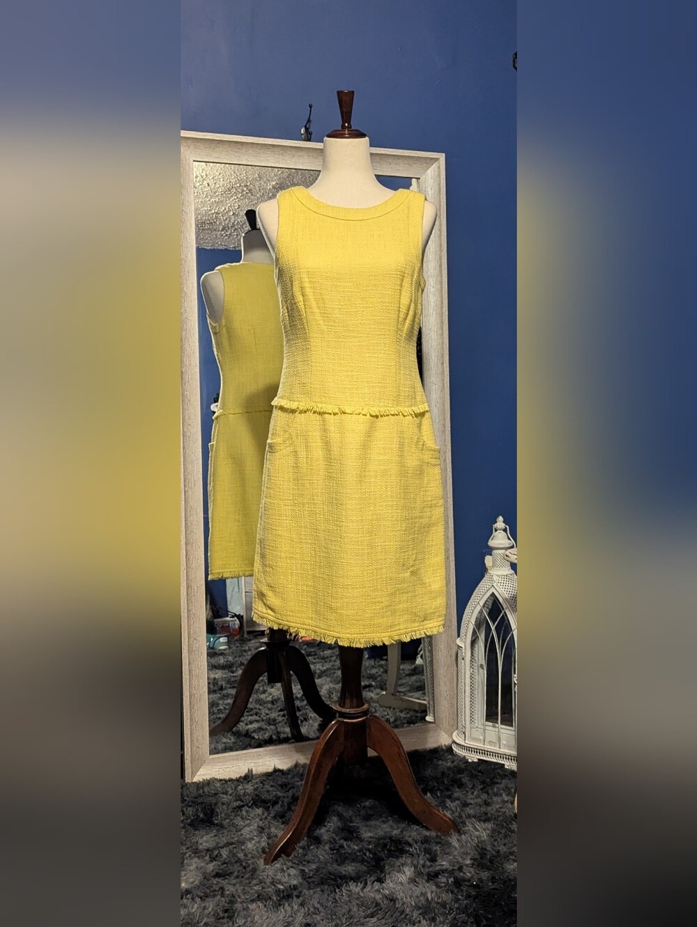Yellow Calvin Klein Dress